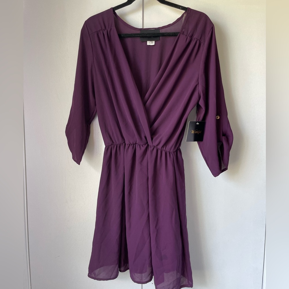 Never worn cute purple dress